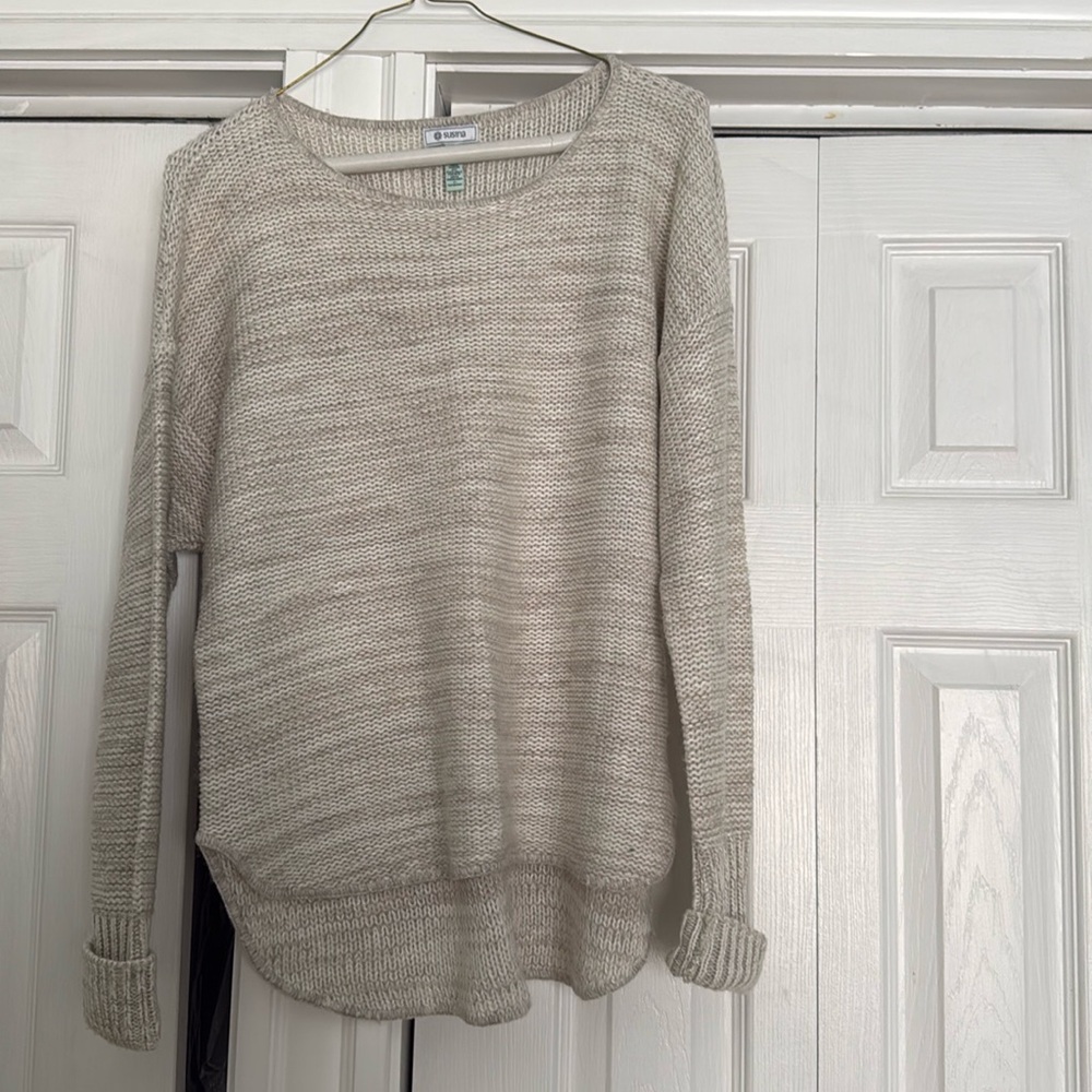 High Low sweater